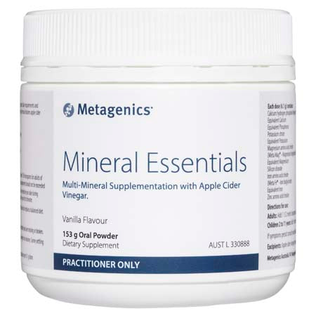 Mineral Essentials 153g Vanilla